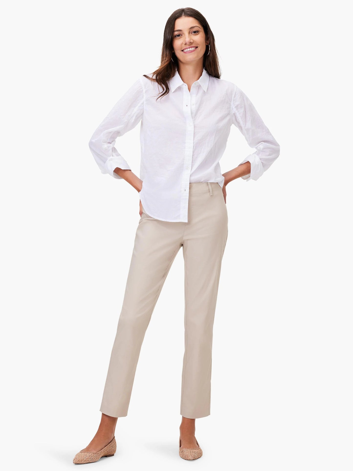 Polished Wonderstretch Straight Pant