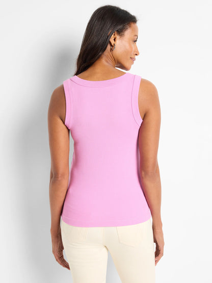 Perfect Knit Rib Scoop Tank