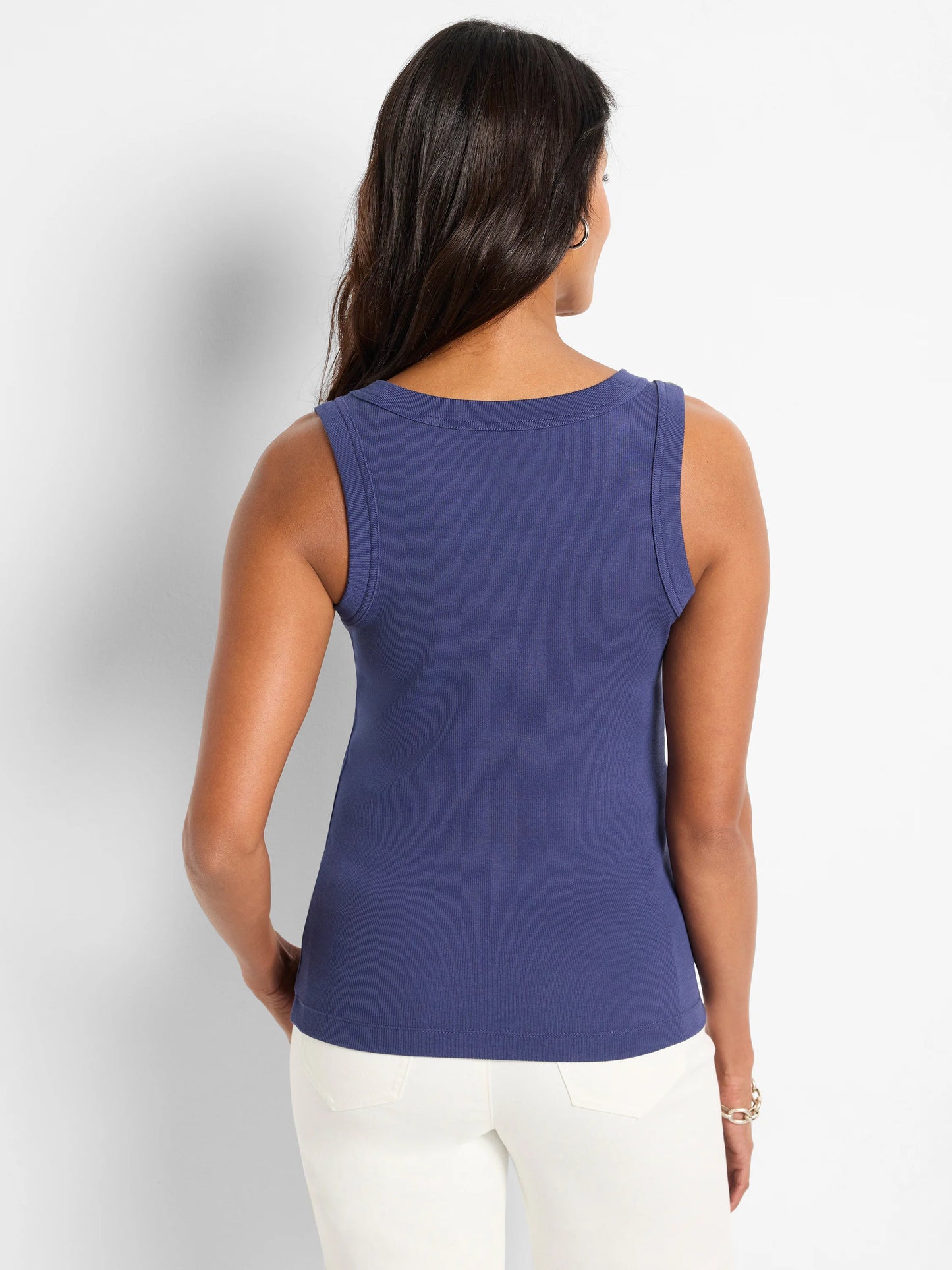 Perfect Knit Rib Scoop Tank