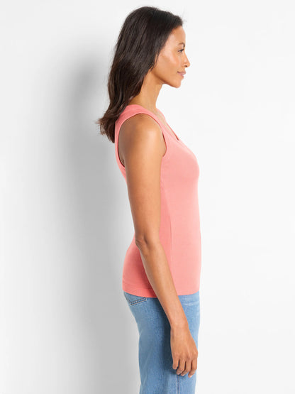 Perfect Knit Rib Scoop Tank