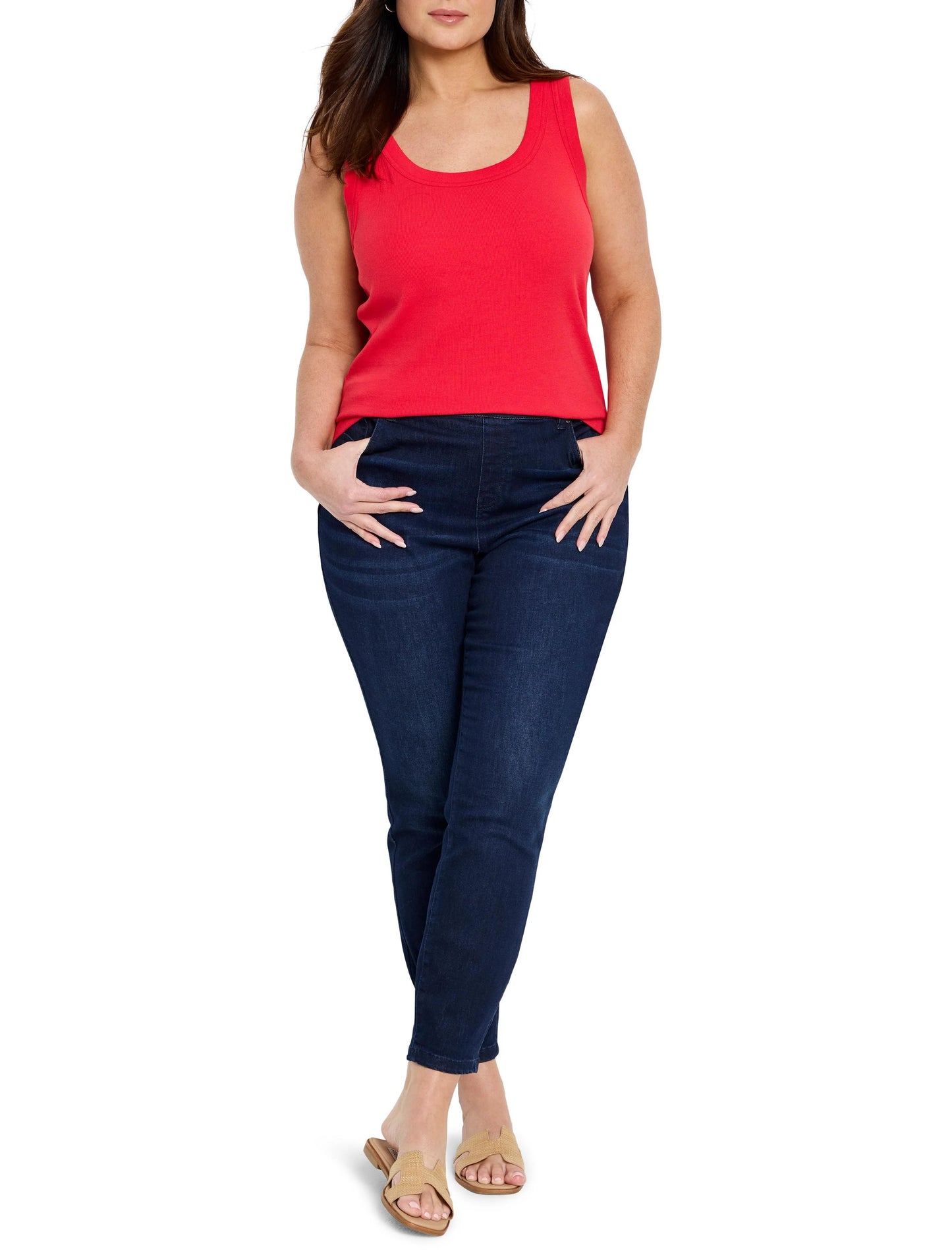 Perfect Knit Rib Scoop Tank