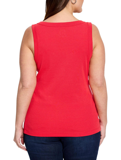 Perfect Knit Rib Scoop Tank