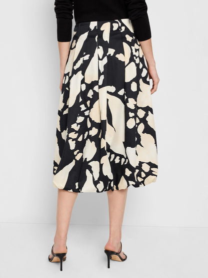 Evening Petal Bubble Skirt