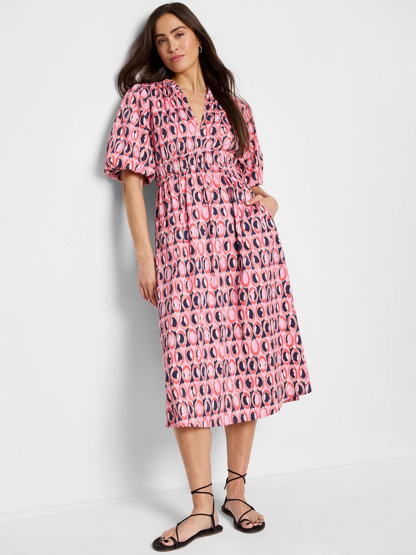 Ikat Rings Mary Dress