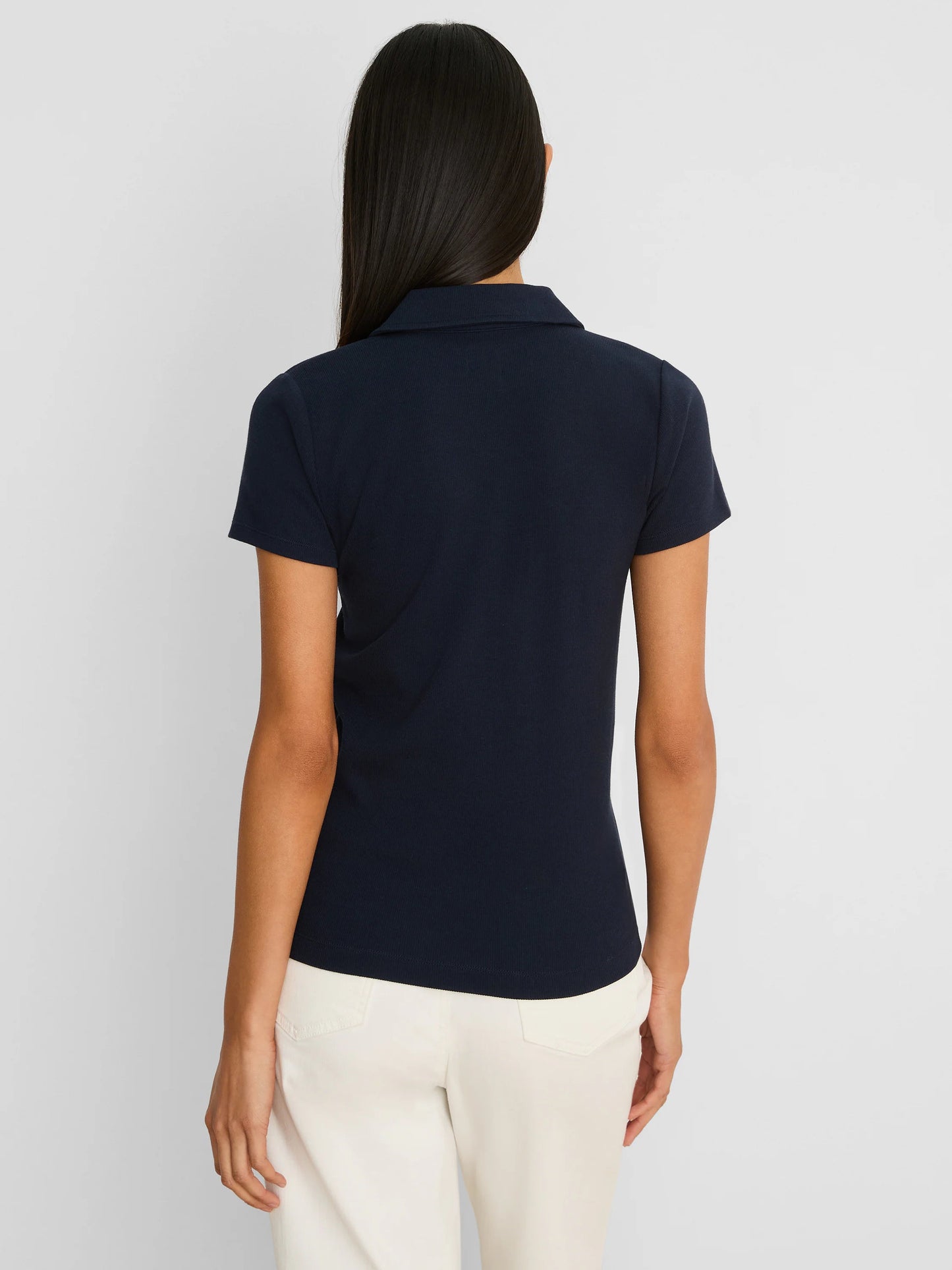 Perfect Knit Rib Short Sleeve Polo