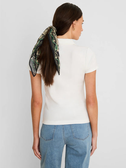 Perfect Knit Rib Short Sleeve Polo