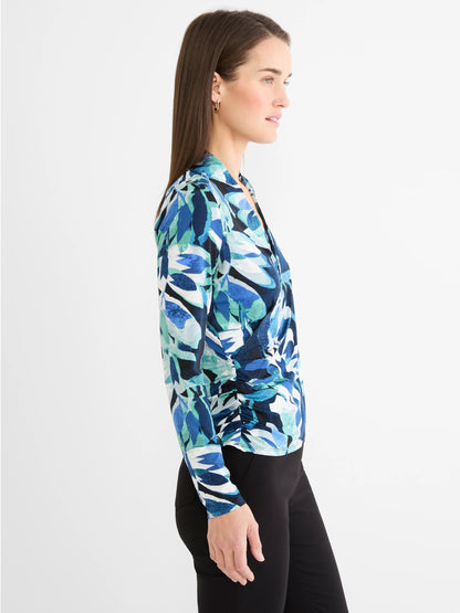 Giverny Knit Wrap Top