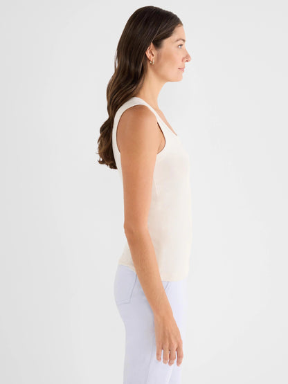Perfect Knit Rib Scoop Tank