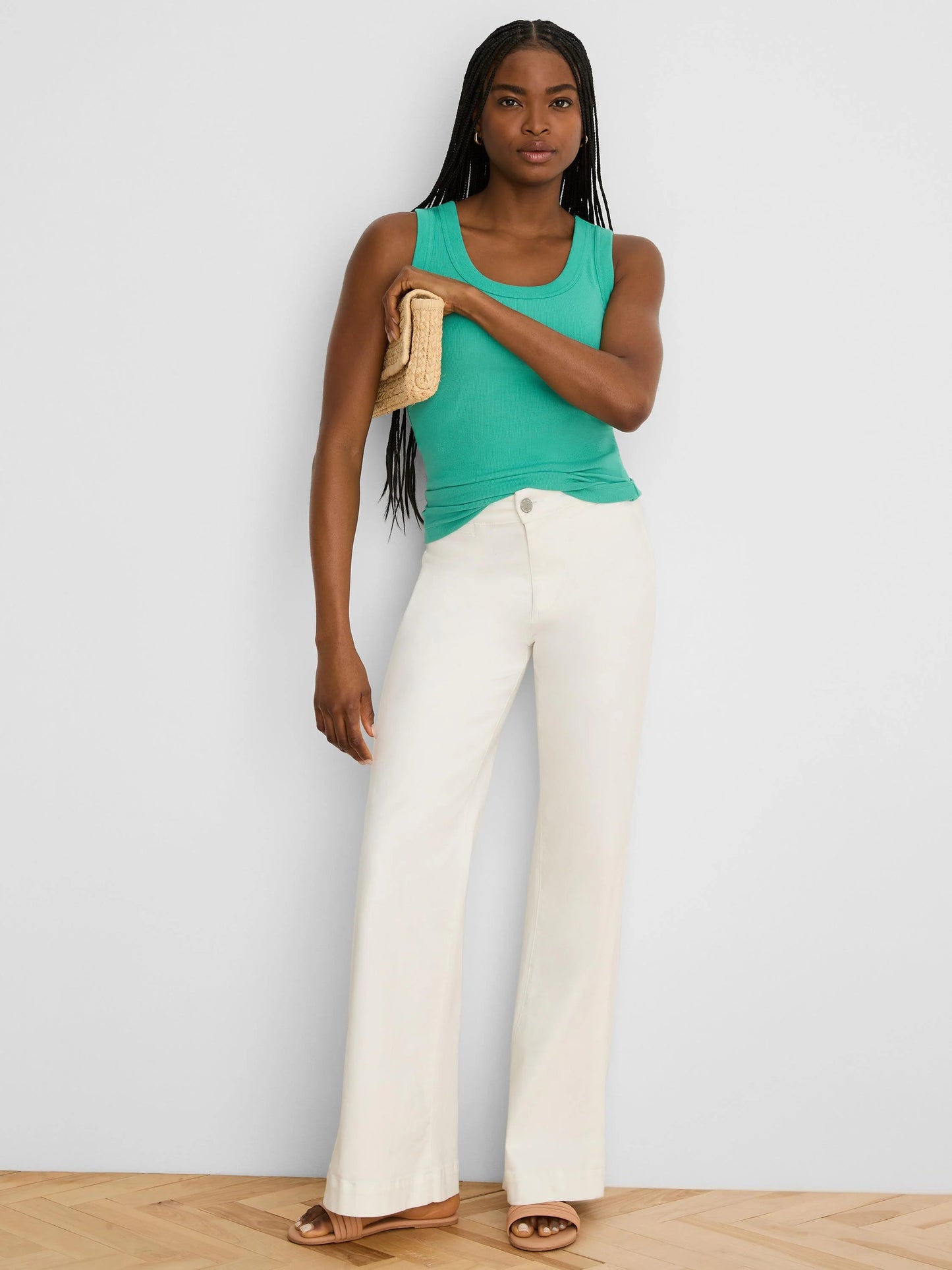 Perfect Knit Rib Scoop Tank