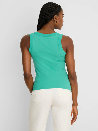Perfect Knit Rib Scoop Tank