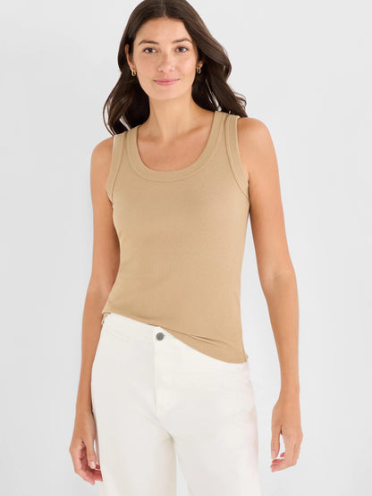 Perfect Knit Rib Scoop Tank