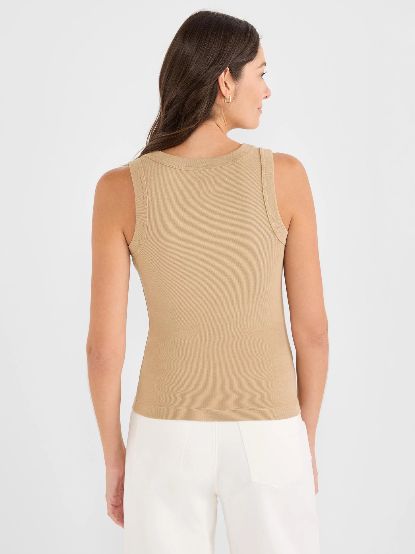 Perfect Knit Rib Scoop Tank