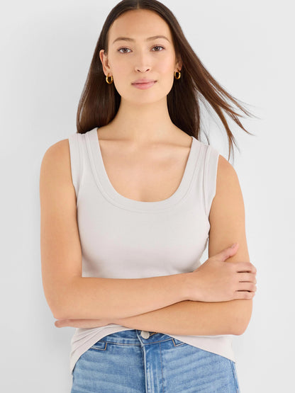Perfect Knit Rib Scoop Tank