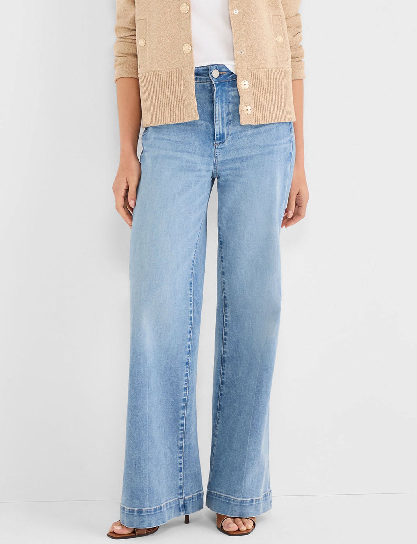 Vantage Wide Leg High Rise Jeans