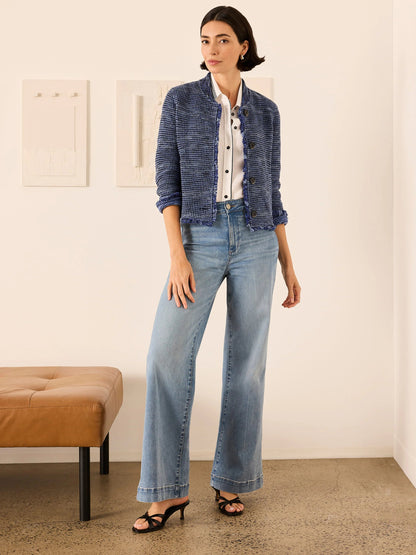Vantage Wide Leg High Rise Jeans