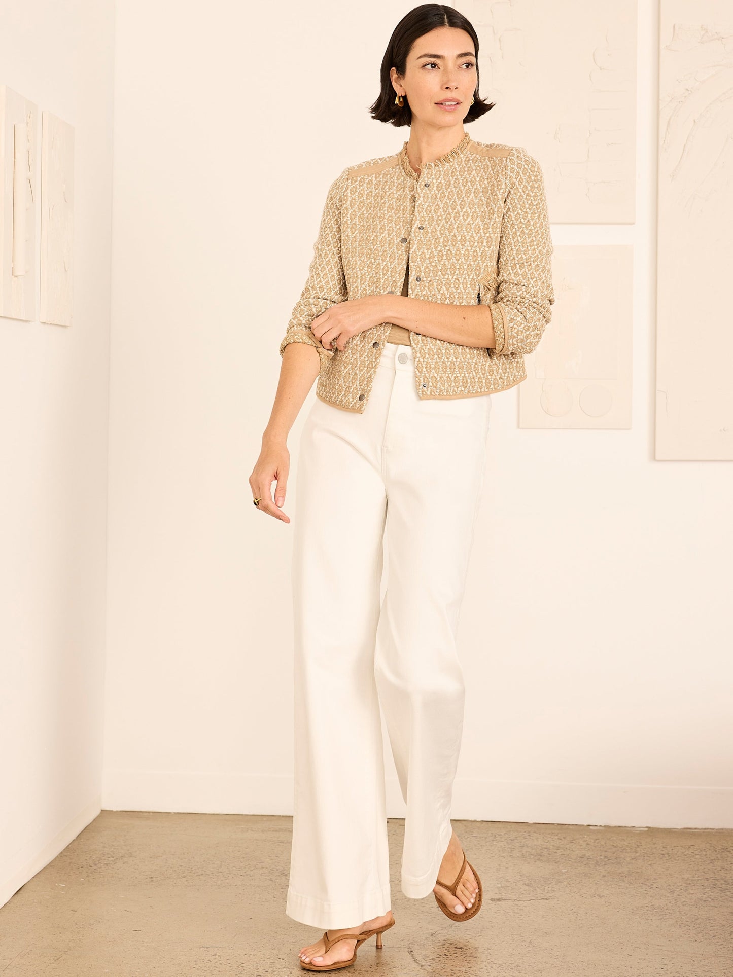 Vantage Wide Leg High Rise Jeans