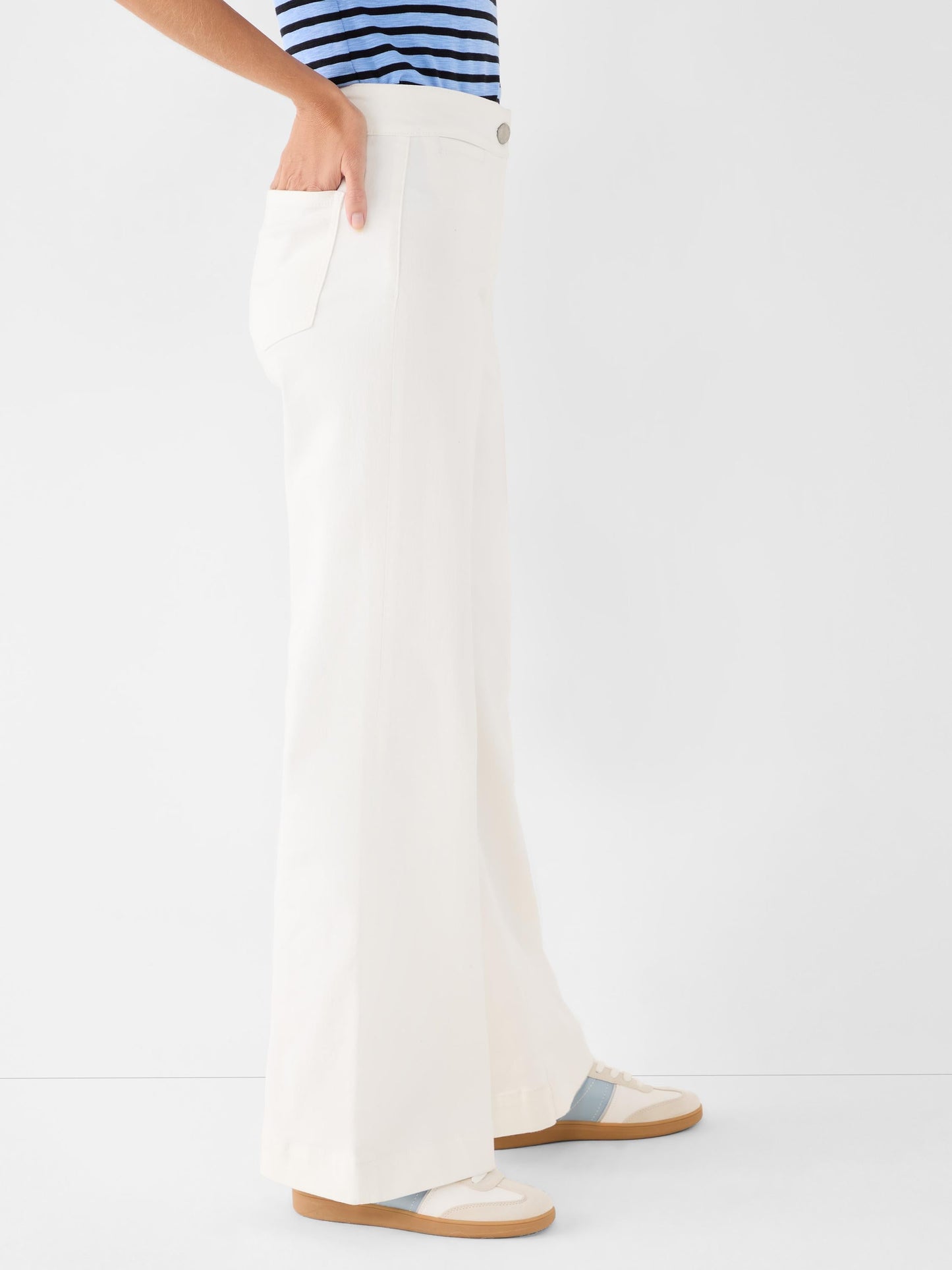 Vantage Wide Leg High Rise Jeans
