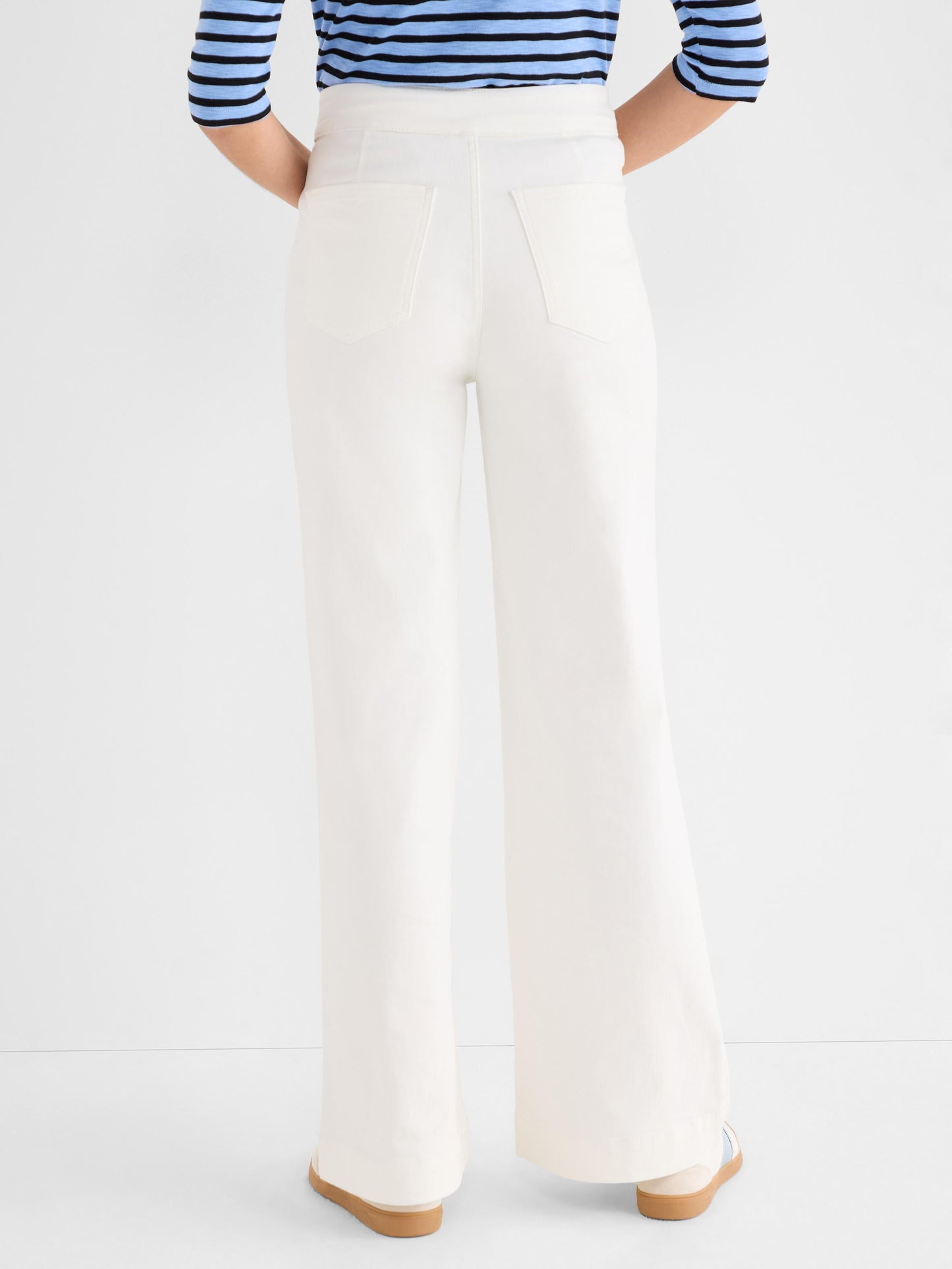Vantage Wide Leg High Rise Jeans