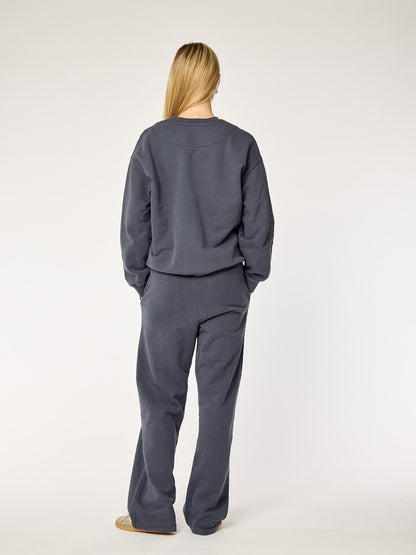 ESSENTIALS - Straight Leg Sweatpants • Steel