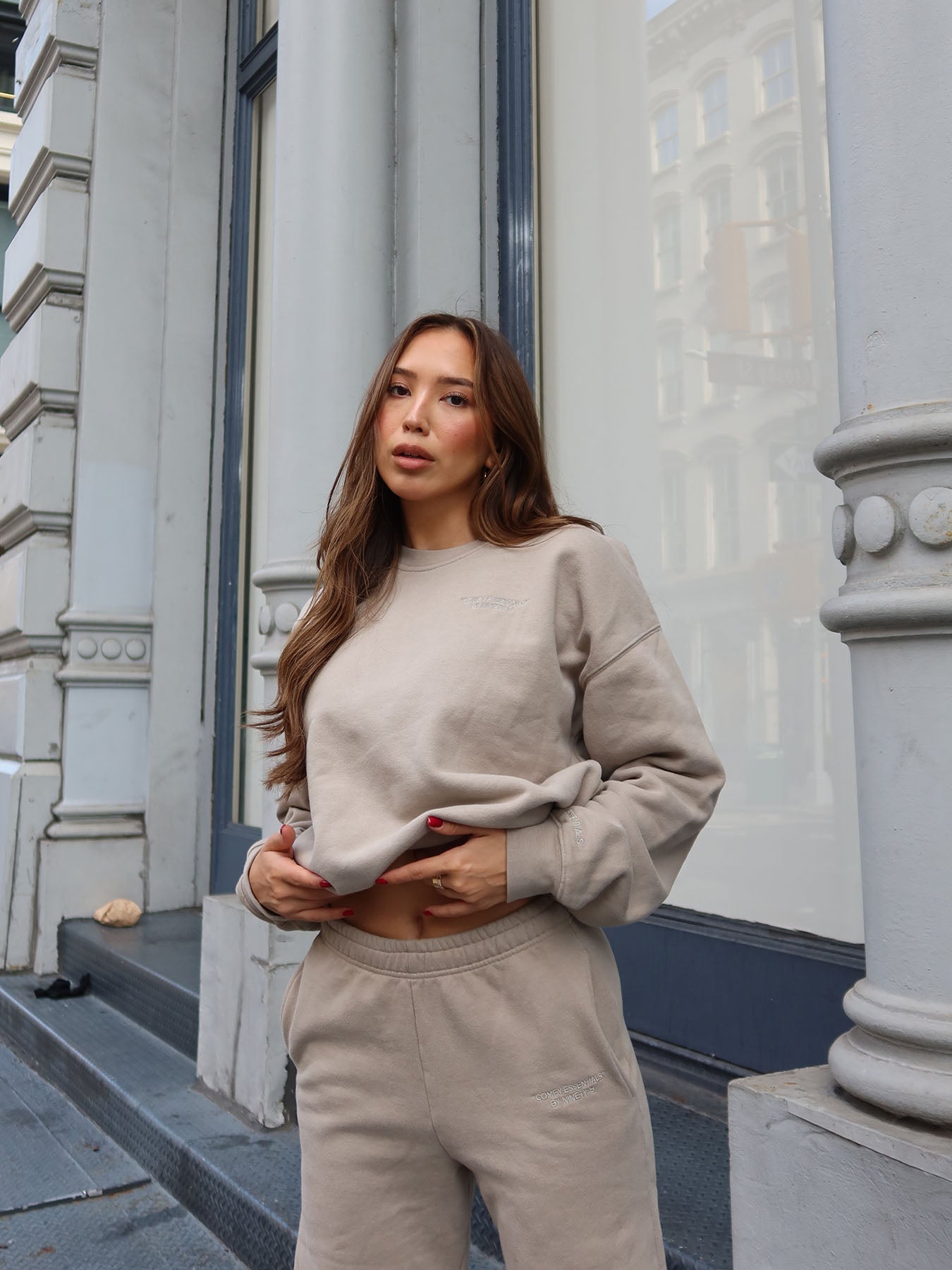 ESSENTIALS - Sweatshirt • Stone