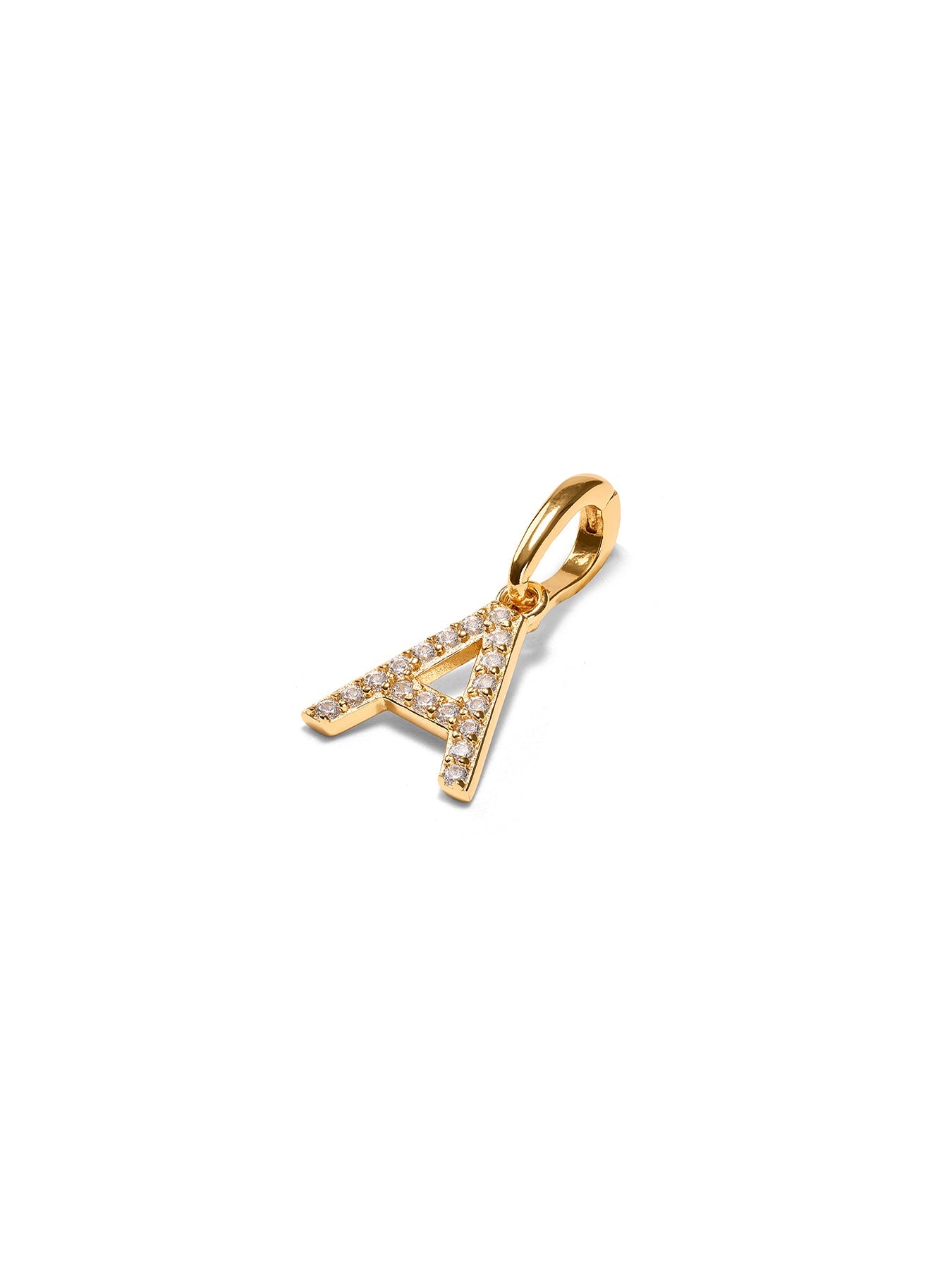 INITIAL - Charm • Color: Gold Vermeil