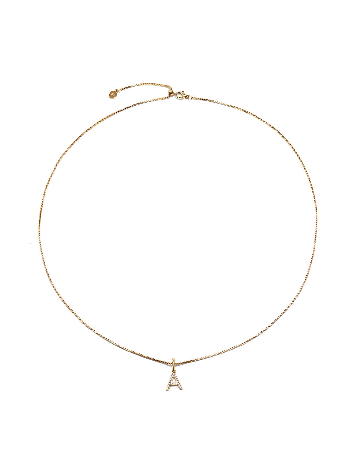 INITIAL - Charm • Color: Gold Vermeil