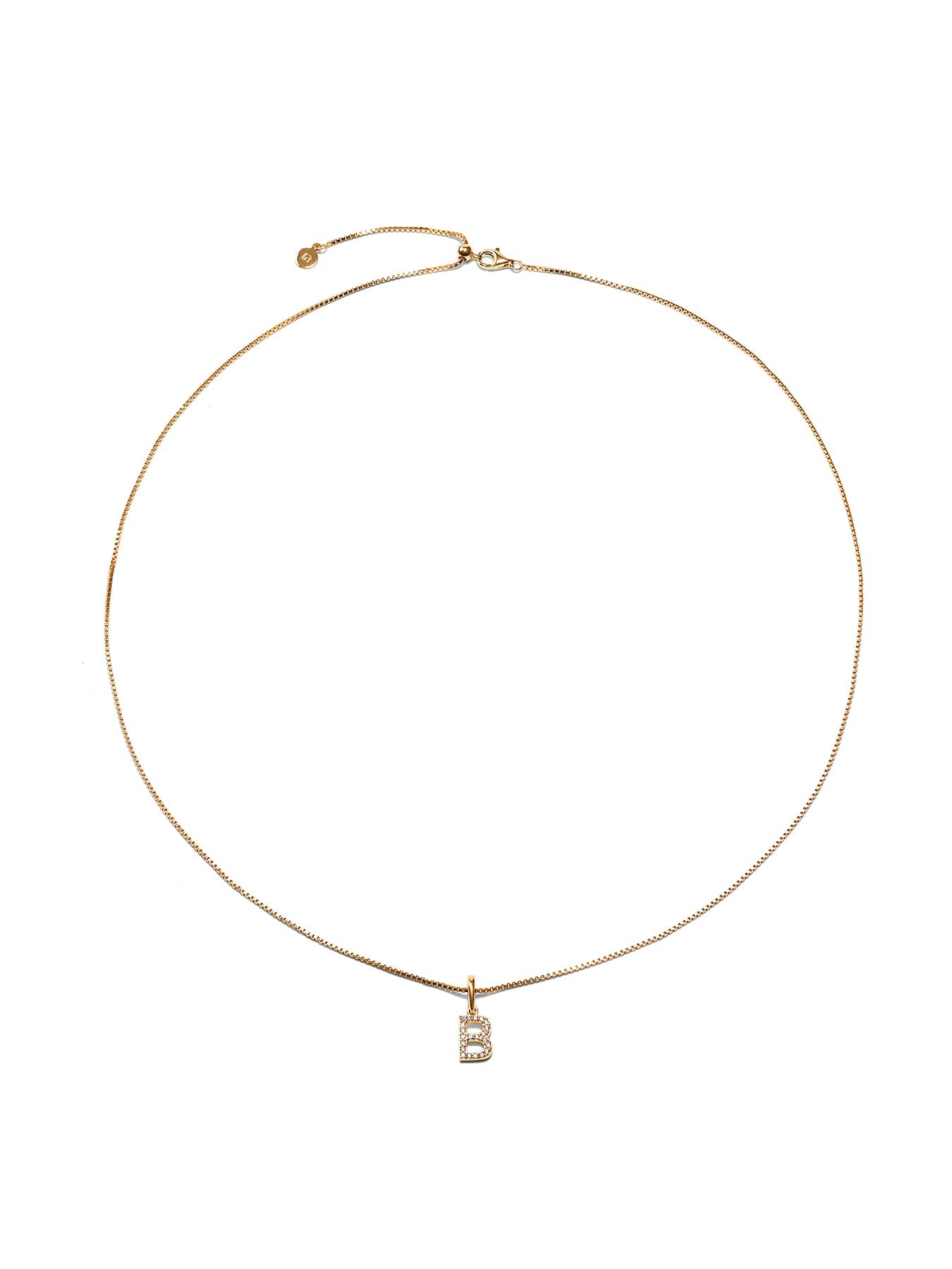 INITIAL - Charm • Color: Gold Vermeil