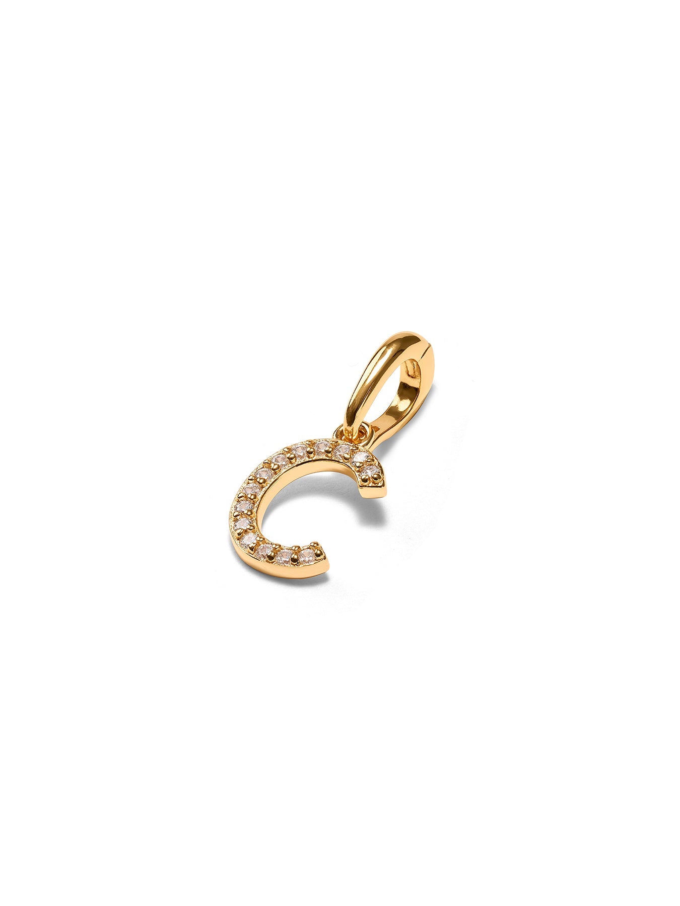 INITIAL - Charm • Color: Gold Vermeil