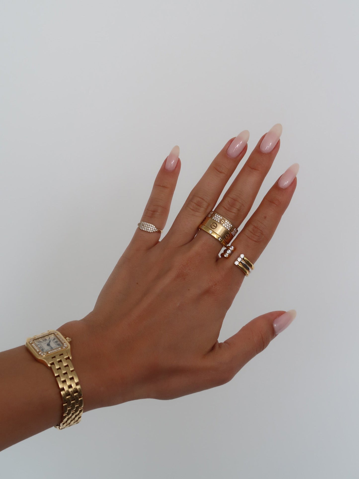TRIPLE - Ring • Color: 18K Yellow Gold