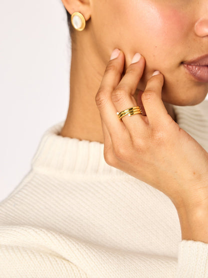 SPIRAL - Ring • Color: 18K Yellow Gold