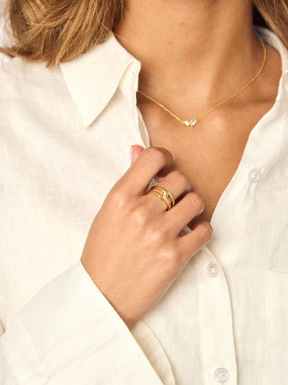NARA - Ring • Color: 18K Yellow Gold