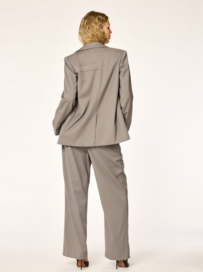 BLAZING - Suit Pants • Grey