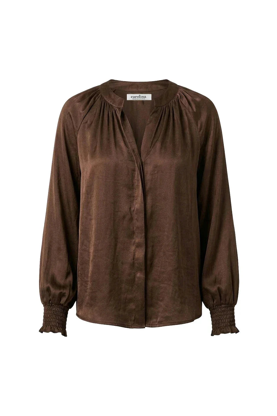 Sierra Long Sleeve Top Brown