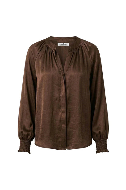 Sierra Long Sleeve Top Brown