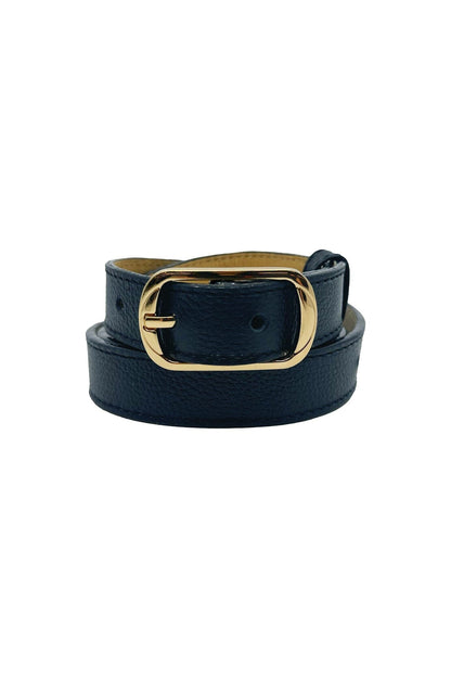 Skinny Belt Navy