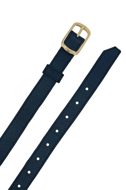 Skinny Belt Navy