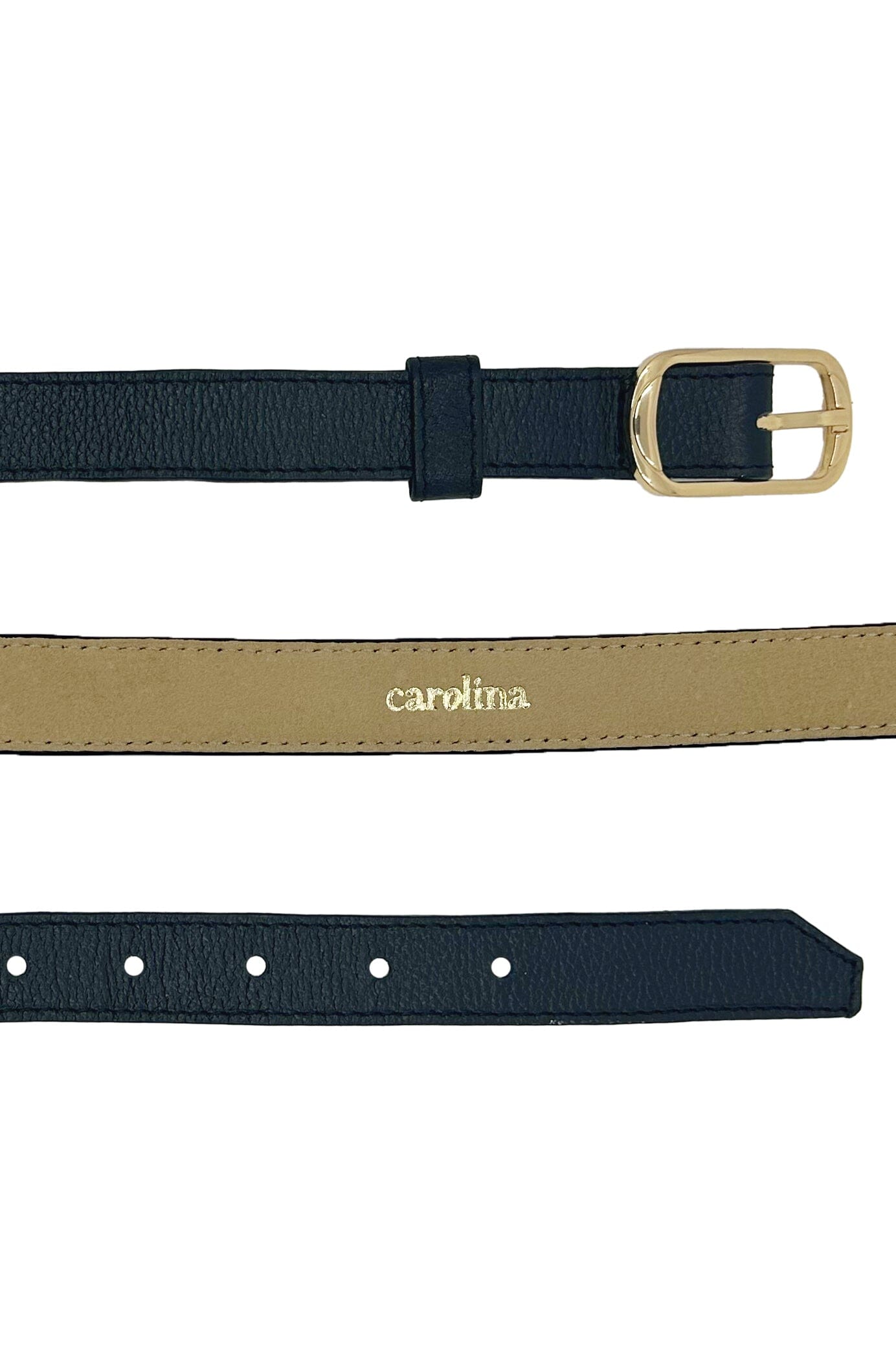 Skinny Belt Black