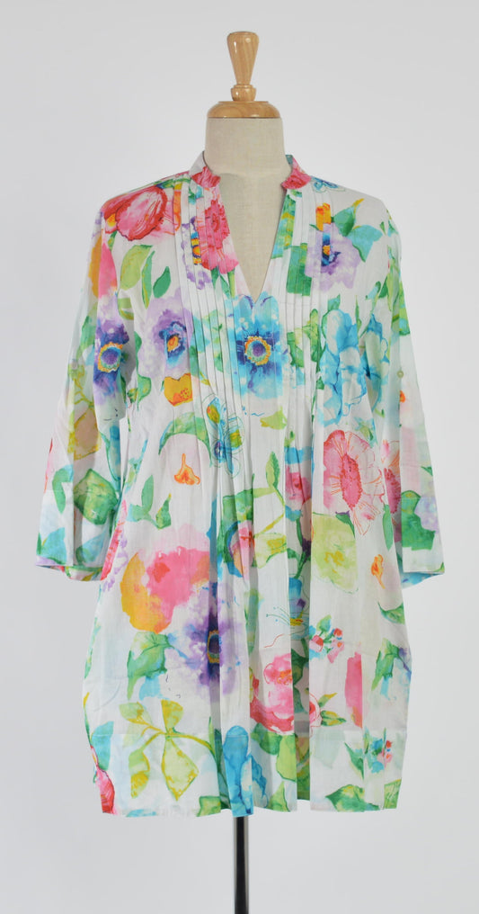 Tully Top in White Pretty