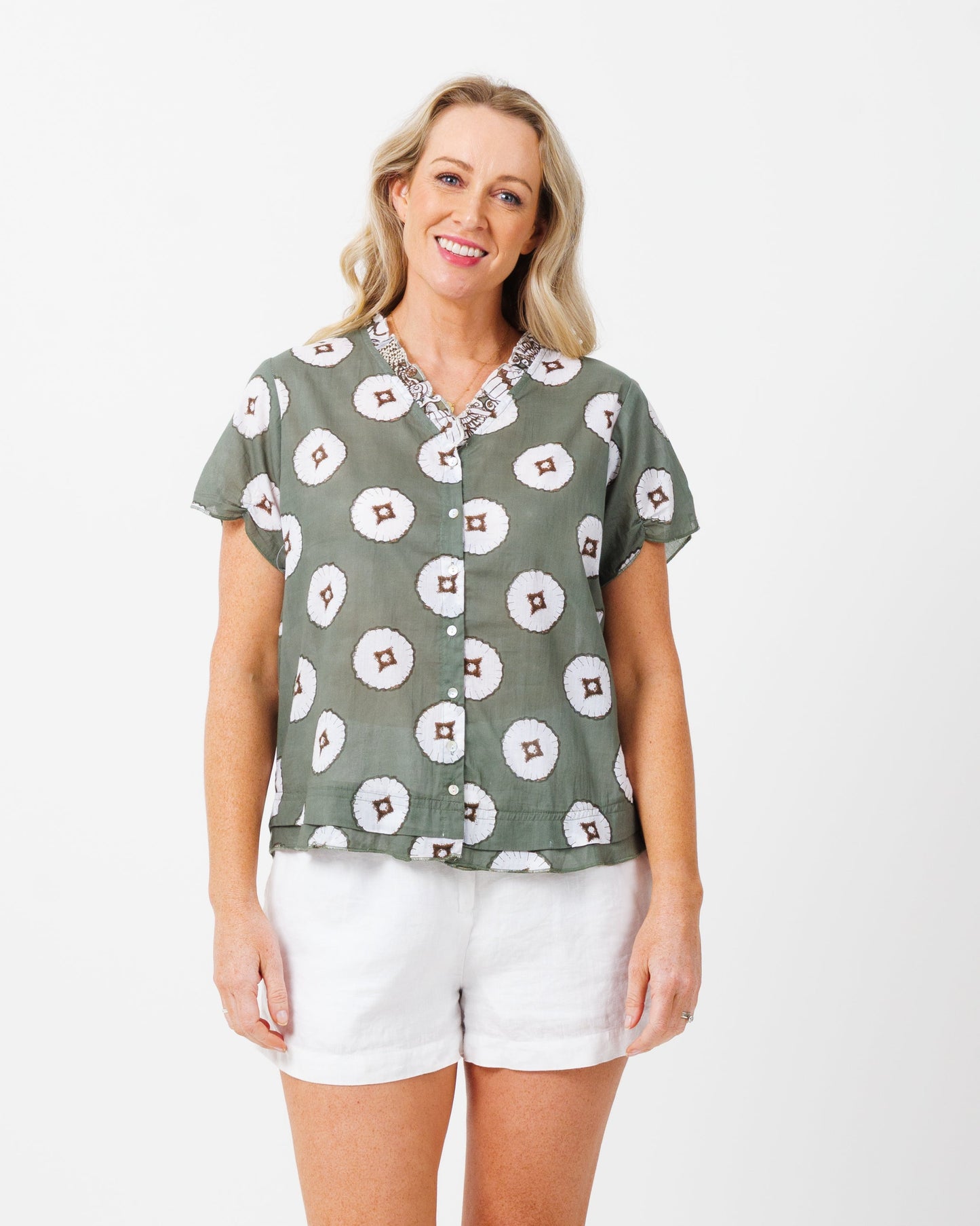 Capricorn Shirt in Spectra Green