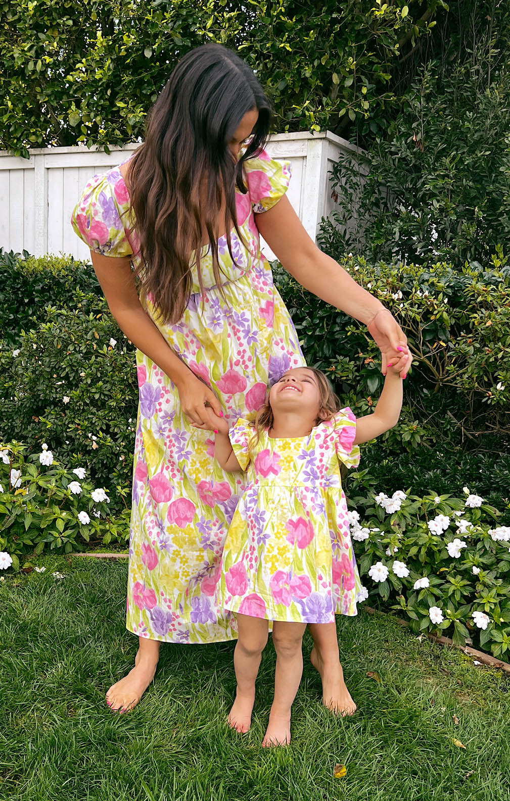 Poppy Dress ~ Blooming Tulips