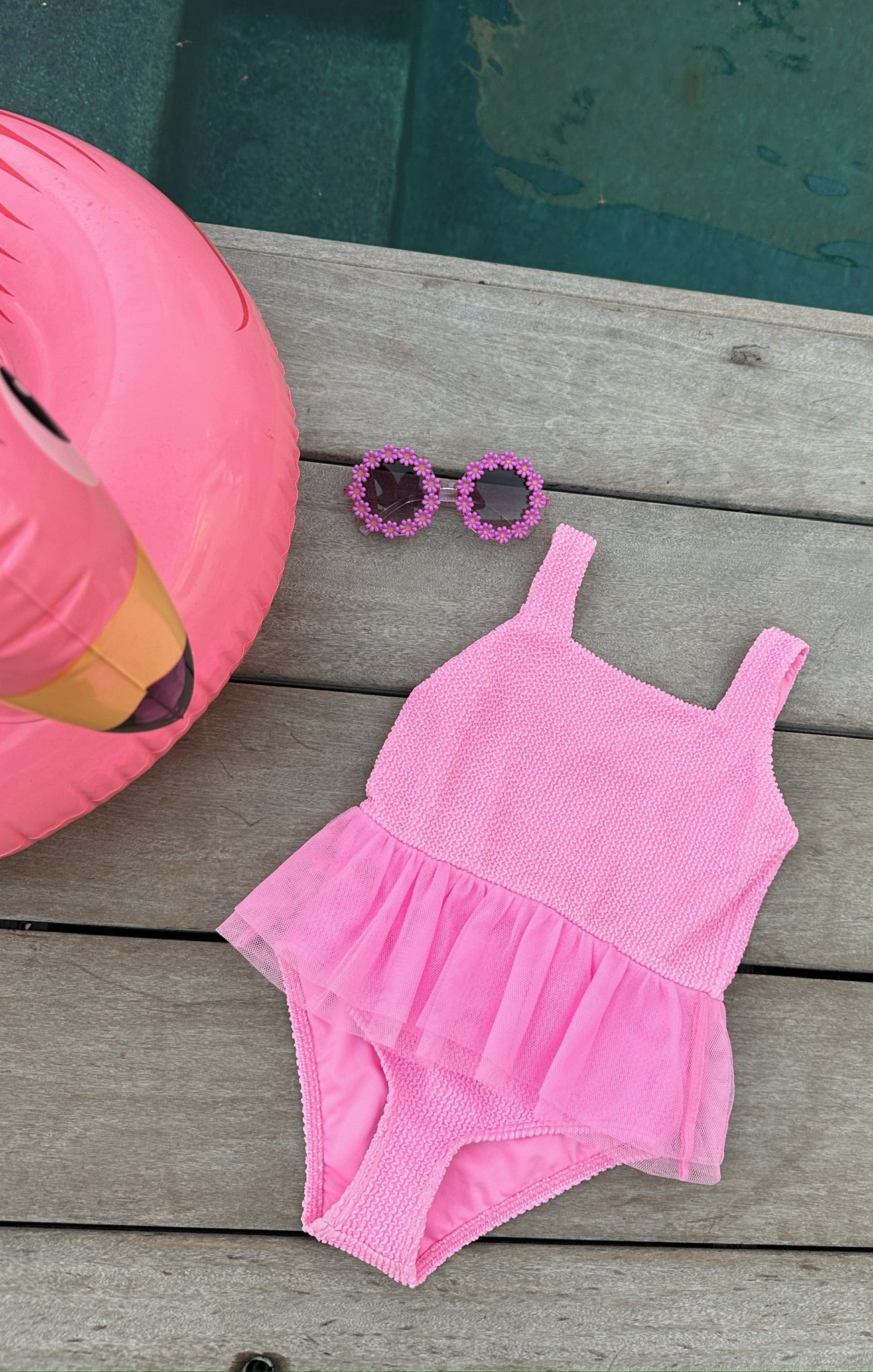 Tiny Dancer One Piece ~ Bubblegum Scrunch