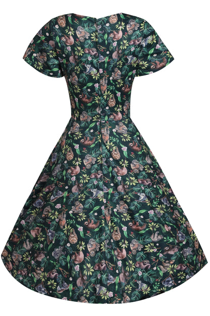 Palma Koala & Sloth Casual Dress
