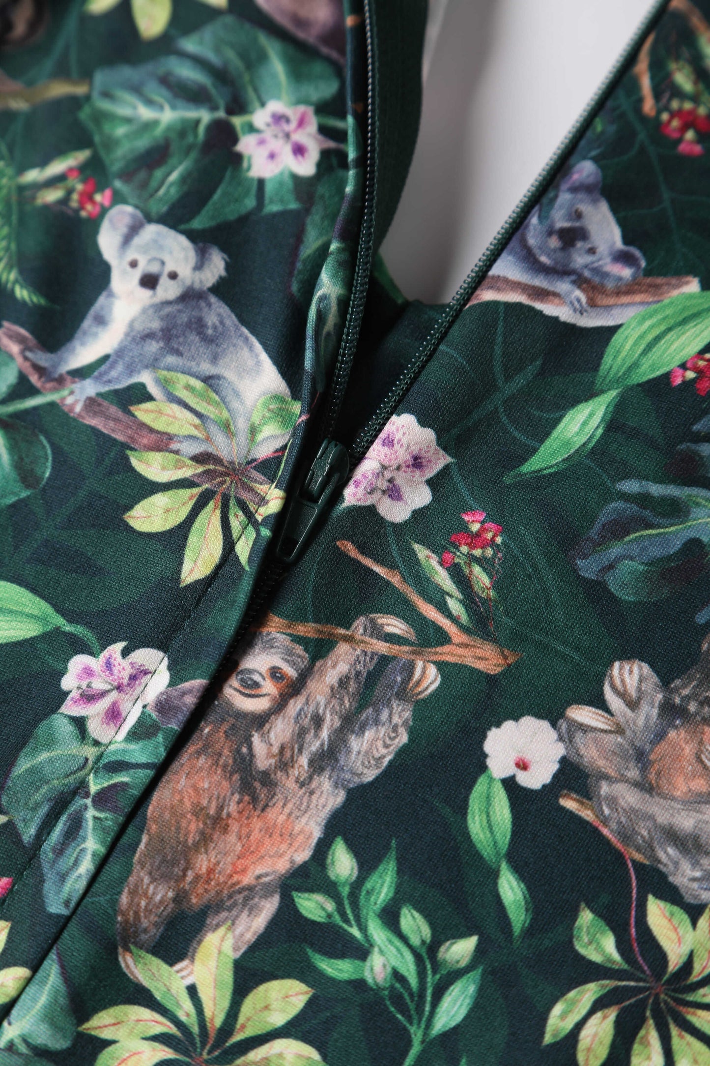 Palma Koala & Sloth Casual Dress