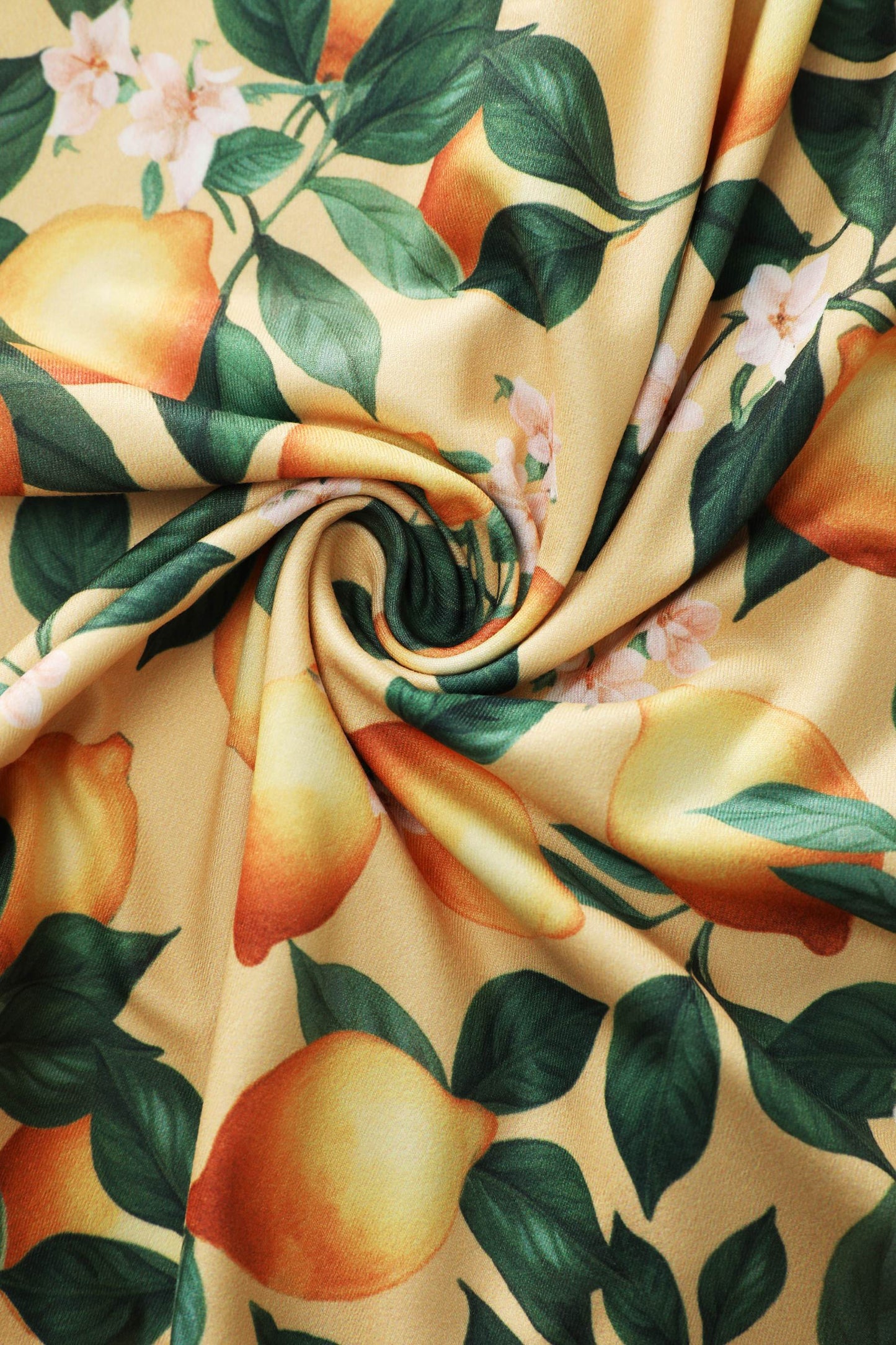 Matilda Lemon Wrap Dress in Yellow