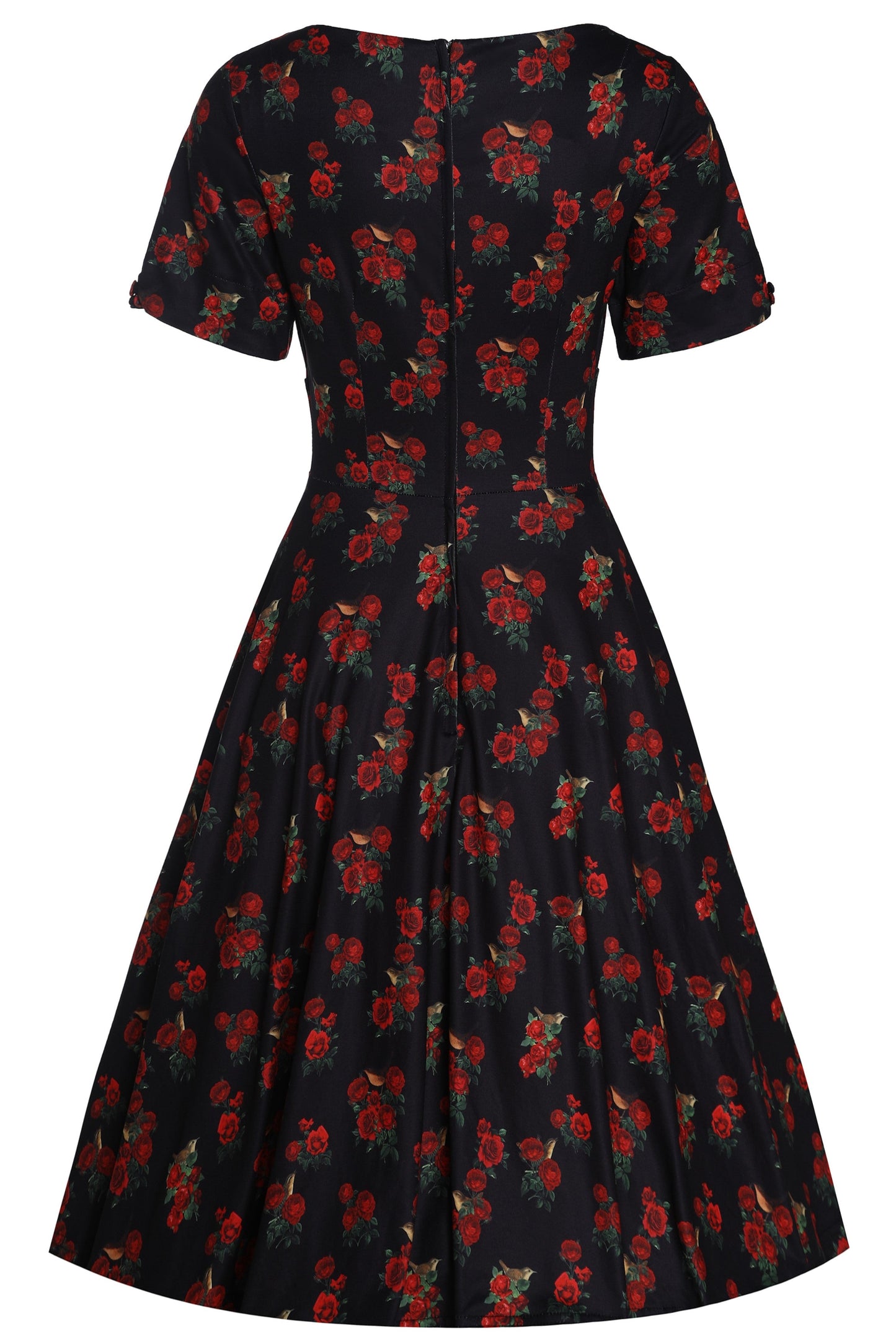 Brenda Rose & Bird Flared Dress