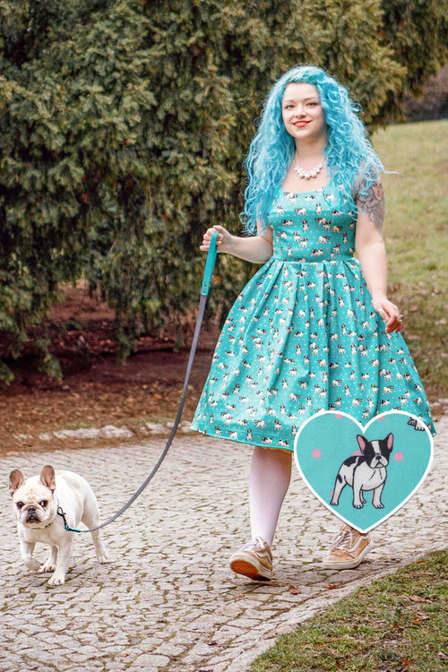 Amanda Green Frenchies Swing Dress