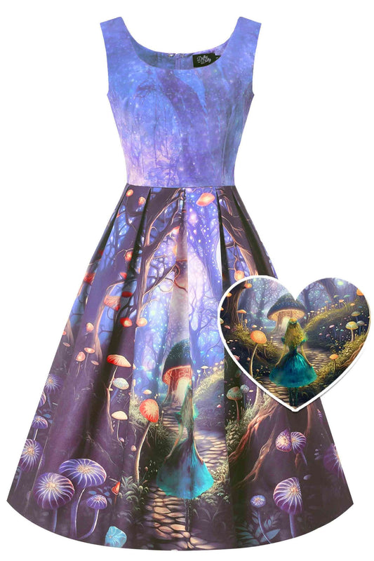 Amanda Alice in Wonderland Swing Dress