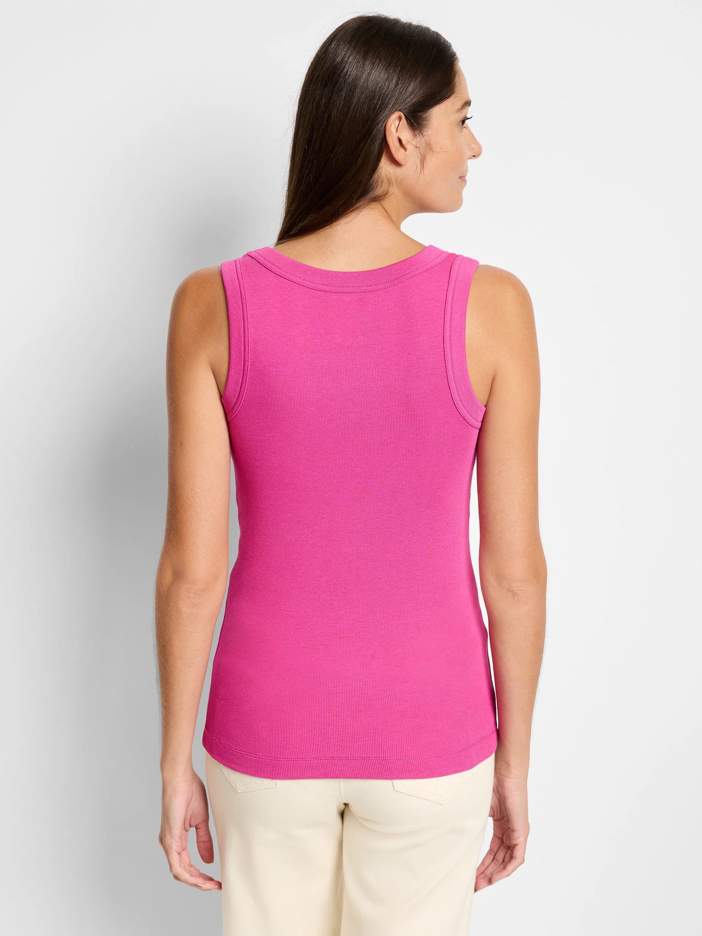 Perfect Knit Rib Scoop Tank