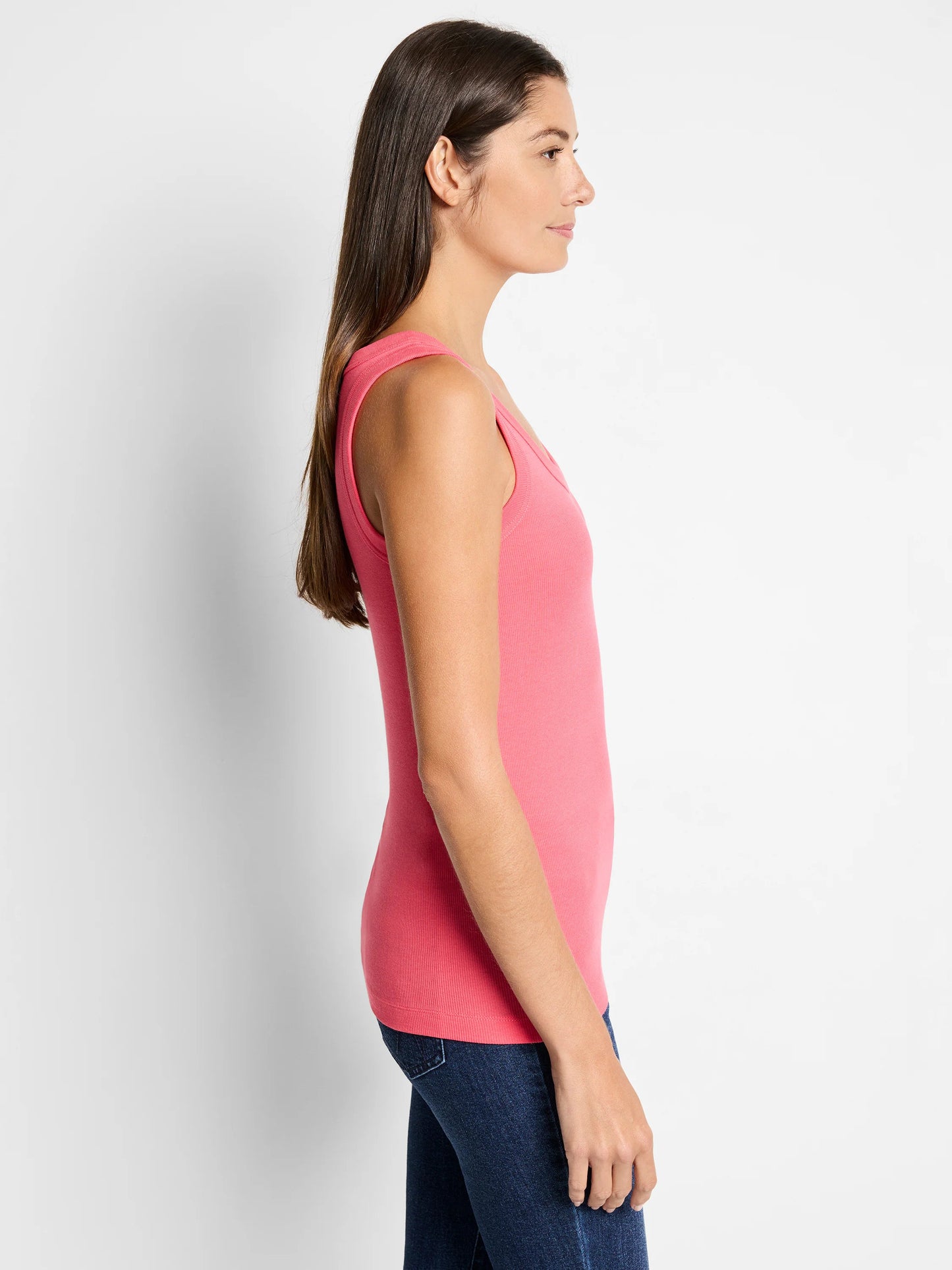 Perfect Knit Rib Scoop Tank