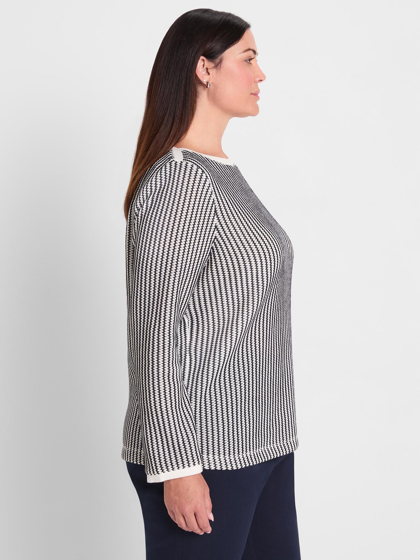 Zig Zag Knit Top
